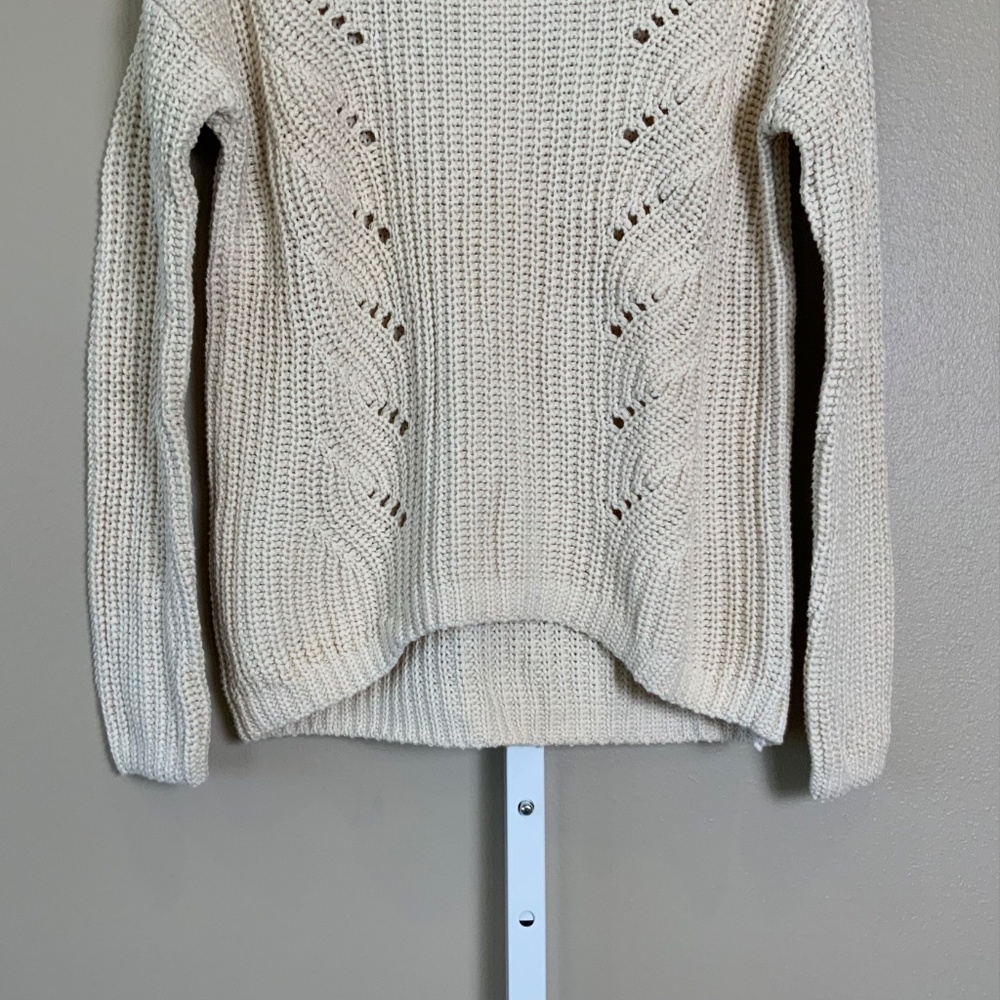 GAP Open Cable Ribbed Knit Sweater - Picture 7 of 16